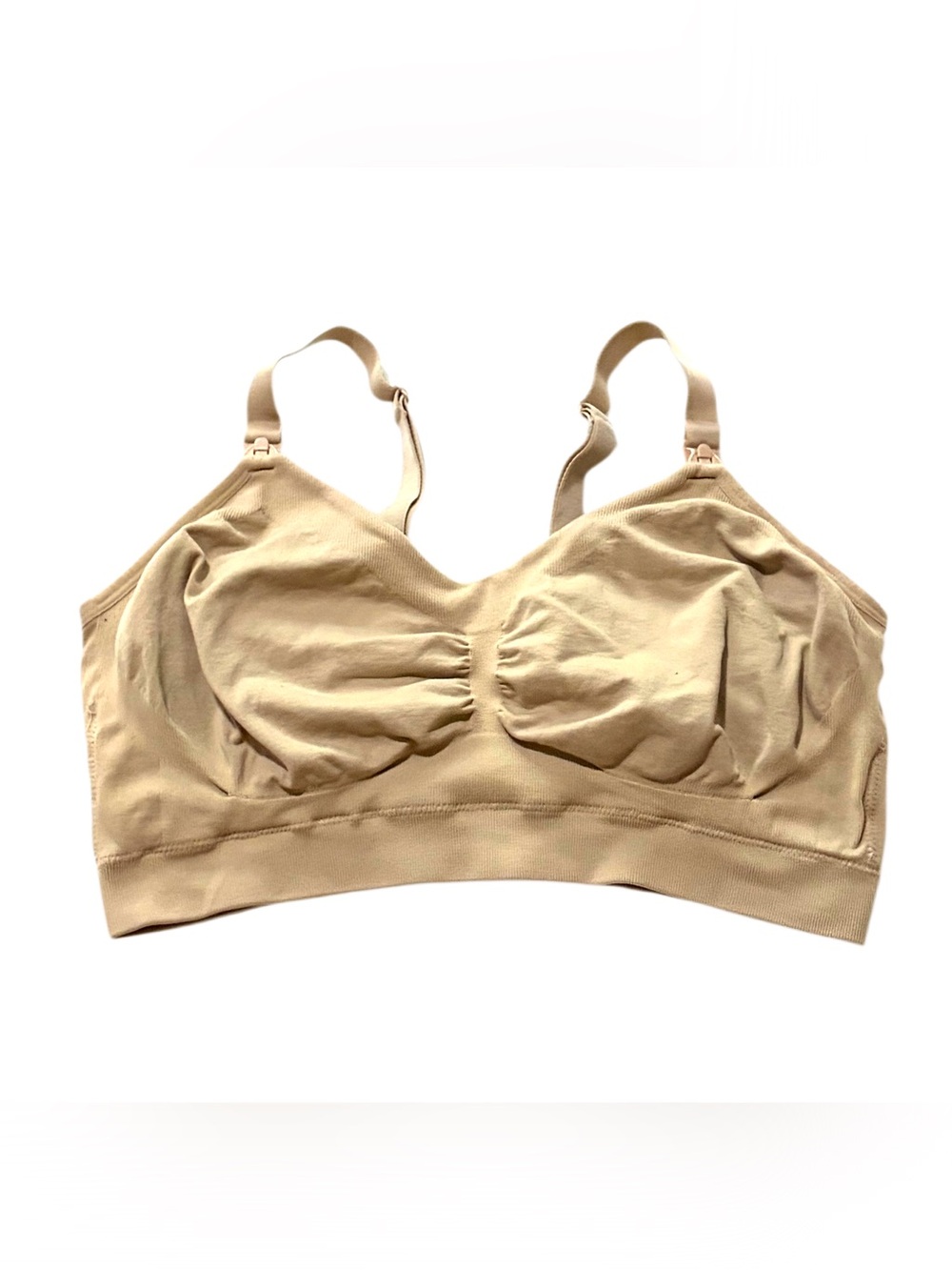 Kindred Bravery XL BUSTY Nursing Pumping Bra Beige maternity